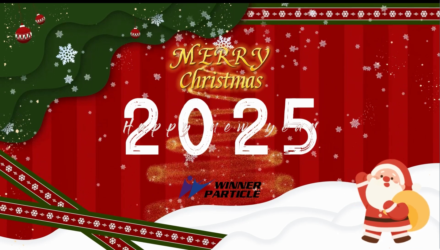 Merry Christmas from Jinan Winner Particle Instrument